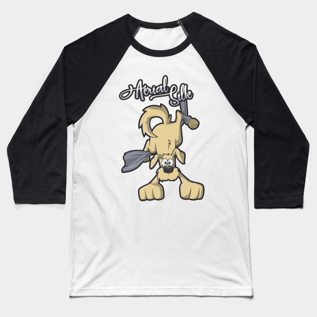 Aerial Silks Shirt | Aerialist Shirt For Dog Lovers Baseball T-Shirt by TellingTales